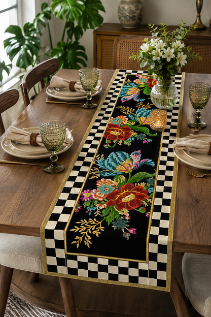 Noir Bloom Runner