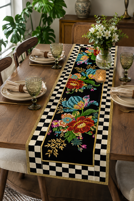 Noir Bloom Runner