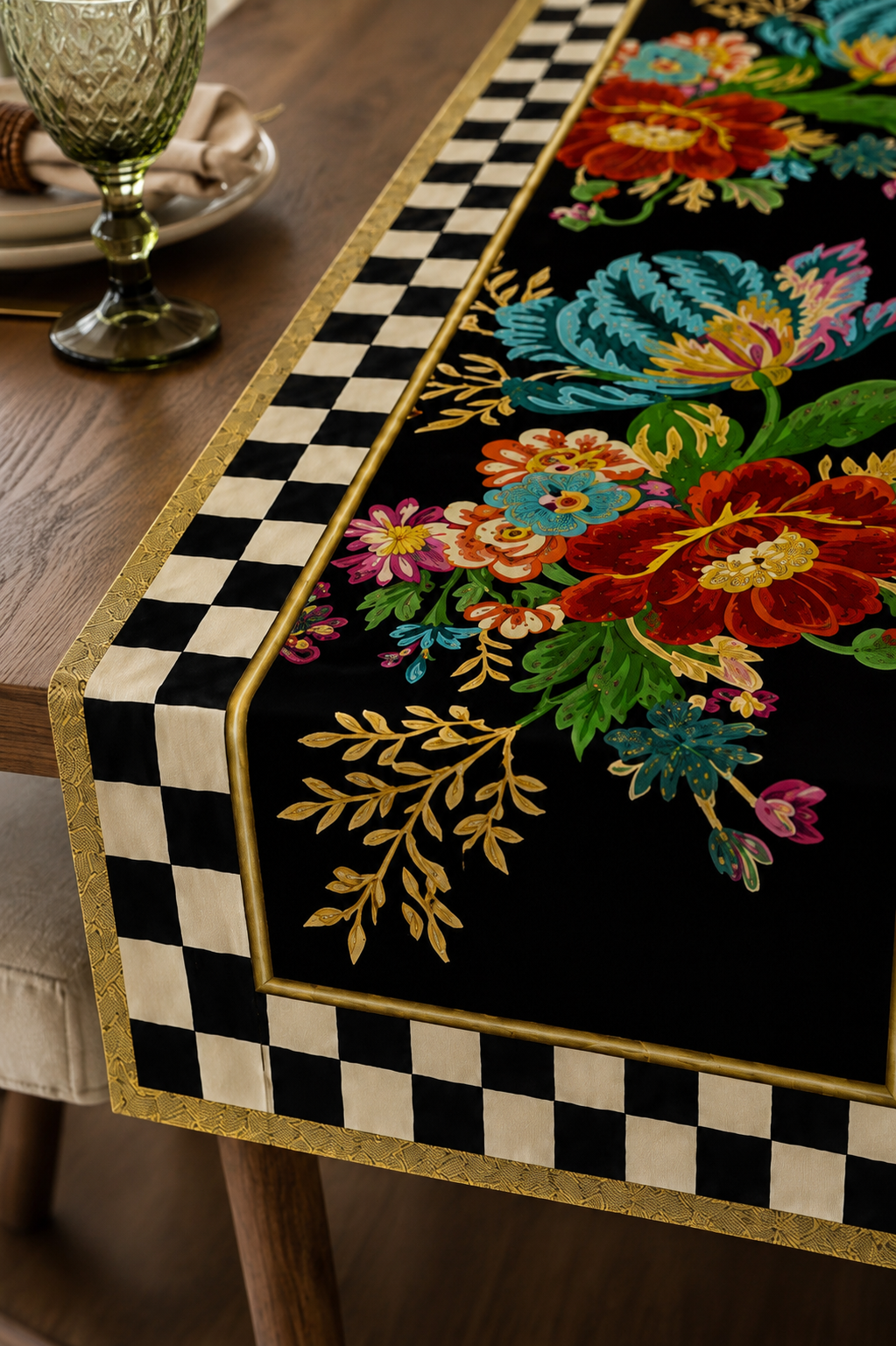 Noir Bloom Runner